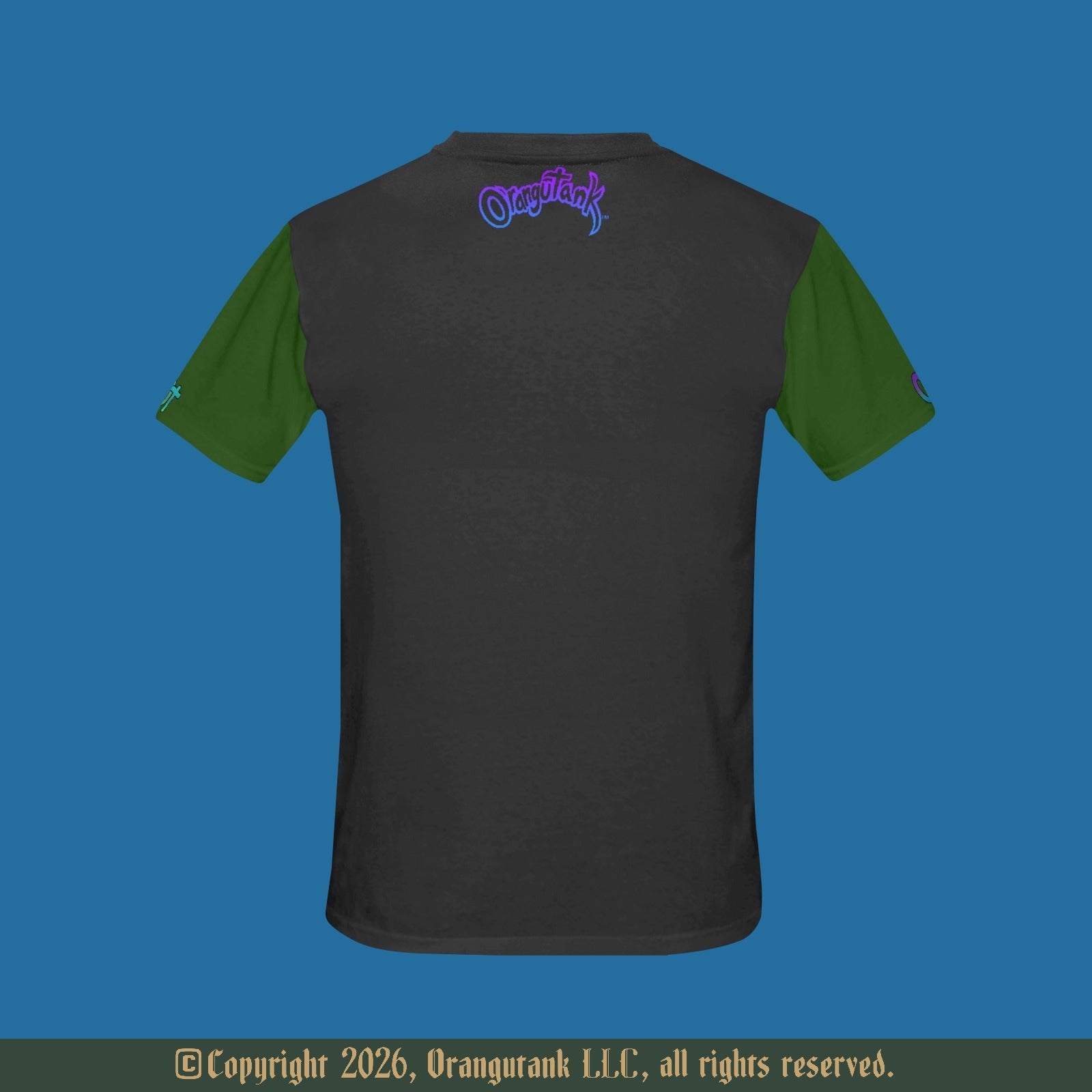 Calm Self Down - Funny Adult Unisex Designer All-Over-Print Crew Neck T-Shirt