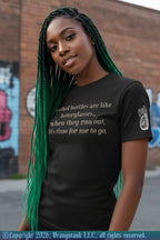 Hourglass Bottles - Designer All Over Print Adult Unisex Quick Drying Crew Neck T-Shirt