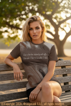 Love-Hate Coffee - Unique Unisex Designer All Over Print Quick Drying Crew Neck T-Shirt